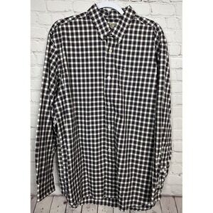 Duluth Trading Mens Long Sleeve Multicolor Plaid Button Down Shirt, sz L,‎ EUC